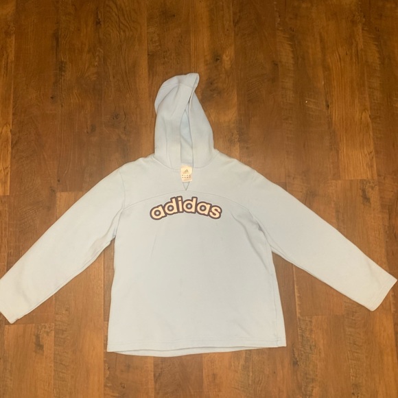 VINTAGE EMBROIDERED ADIDAS HOODIE - Picture 2 of 3
